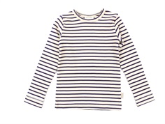 Petit Piao t-shirt mysterioso/tapioka stripes